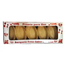 Barquete Frita Para Rechear Crocante C/40un Barquinho - Fpk Foto mini  3