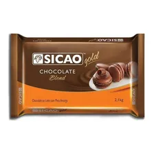 Barra Chocolate Sicao Blend Gold 2,1kg Foto mini 2