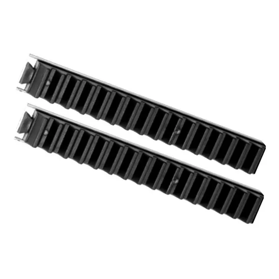 Barra Cremalheira Aço/nylon Com 1 Mt Para Portão Garen,seg Cor Preto Foto 1