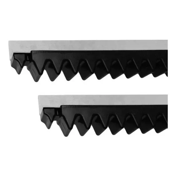 Barra Cremalheira Trilho P/ Motor De Portão Deslizante 50cm Cor Preto Foto 1