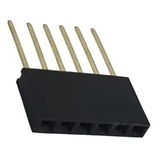 Barra De 6 Pinos Fêmea / Conector Empilhável - 5 Peças Foto mini 3