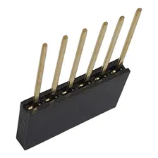 Barra De 6 Pinos Fêmea / Conector Empilhável - 5 Peças Foto mini 2