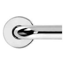 Barra De Apoio Curva 57cm Aço Inox Com Saboneteira Astra Foto mini  3
