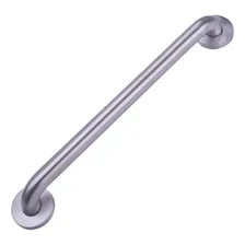 Barra De Apoio Inox Alça Idoso Acessibilidade 30cm - Demima Cor Prateado Foto  mini 1