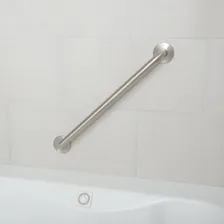 Barra De Apoio Inox Alça Idoso Acessibilidade 30cm - Demima Cor Prateado Foto mini  2