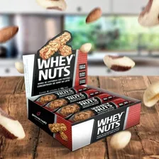 Barra De Castanhas Whey Nuts - Cx12 De 30g - Body Action Foto mini 2