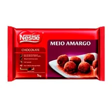 Barra De Chocolate Meio Amargo 1kg - Nestlé Foto mini 2