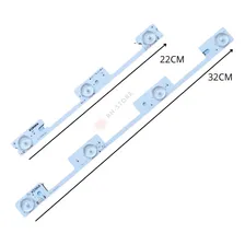 Barra De Led Toshiba 32l2400 Dl3244 Dl3245 Kit Com 4 Barras Foto mini 4
