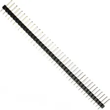 Barra De Pinos Macho 1x40 Vias 2,54mm 180° - 10 Peças Foto mini 4