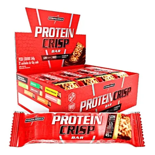 Barra De Proteína Integralmédica Crisp 12 Un Trufa De Avelã Foto 1