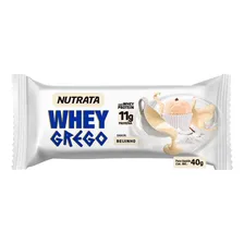 Barra De Proteína Whey Grego Bar Nutrata Caixa 12 Unidades Foto mini 2