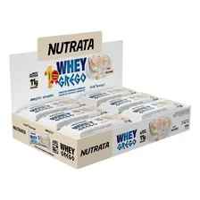 Barra De Proteína Whey Grego Bar Nutrata Caixa 12 Unidades Foto mini 1