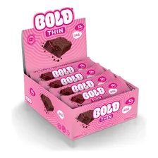 Barra de proteínasBold Snacks Bold Thin sem glúten sabor morango 400 g 12 u Foto mini 1
