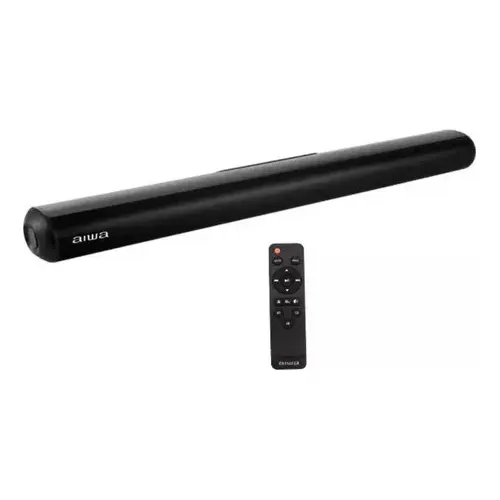 Barra De Som Sound Bar 2.0 Bluetooth 400w - Aiwa Cor Preto Foto 1