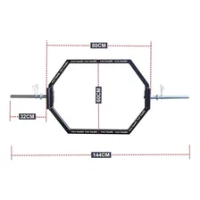 Barra Hexagonal Agachamento Livre Foto mini 4