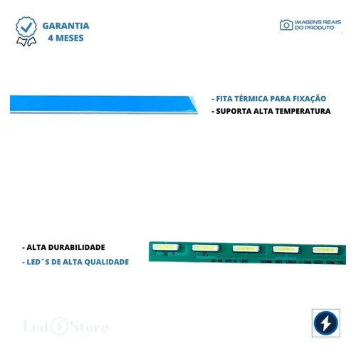 Barra Led Tv Compativel 43lf5400 43lf5410 43lf5900 Foto 1