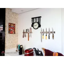 Barra Magnética Inox Para Facas E UtensÃlios 45 Cm Foto mini 2
