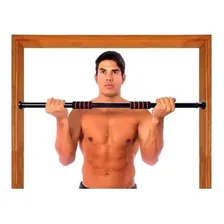 Barra Porta Fixa Exercicio Flexão Crossfit Treino Hidrolight Foto mini  2