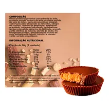 Barra Proteica Sabor Paçoca E Chocolate Bold Bar 60g Foto mini 3