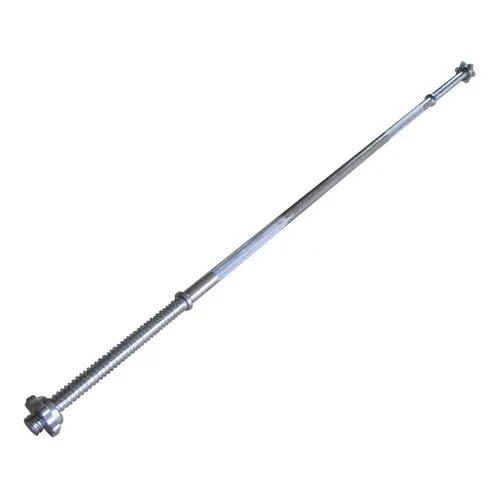 Barra Reta Aço Maciço Musculação 1,50m Pelegrin Pel-152b Cor Cromado Foto 1