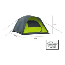 Barraca Acampamento Camping Amazonia 2 Pessoas Coleman Foto mini 3