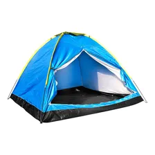 Barraca Acampamento Camping Pesca 3 Pessoas Impermeável Foto mini 4
