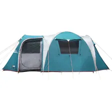 Barraca arizona Gt 9/10 pessoas Nautika com 2 portas azul e cinza Foto  mini 1