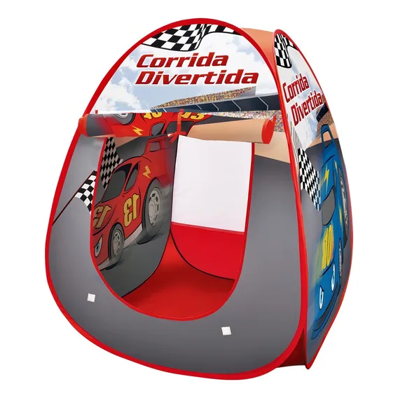 Barraca Cabana Toca Corrida Divertida C/ Sacola - Dm Toys Foto 1