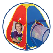 Barraca Cabana Toca TĂșnel Infantil 2x1 Braskit Foto mini 3