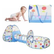 Barraca Cabana Toca TĂșnel Infantil 3x1 Piscina De Bolinhas Foto mini 2