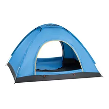 Barraca Camping Azul Impermeavel Foto mini 1