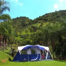 Barraca Camping Weathermaster Elite 6 Pessoas Led Interno Cor Azul Foto mini 2