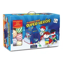 Barraca Castelo Infantil Com 100 Bolinhas Dos Super Her贸is Foto mini 4