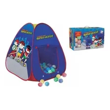 Barraca Castelo Infantil Com 100 Bolinhas Dos Super Her贸is Foto mini 2