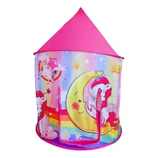 Barraca Castelo Infantil Unicórnio Tenda Crianças - Castela Foto  mini 1
