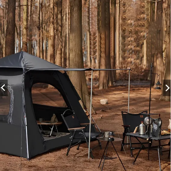 Barraca De Camping Grande Para 8 Pessoas Automatica Barraca Para Acampar Impermeavel Barraca A Prova Dagua Acampamento Resistente A Agua Barraca De Camping Com Varanda Barraca Com Mosquiteira Foto 1