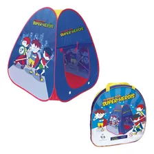 Barraca Grande Infantil Dobrável Cabana Super Heroi Menino Foto mini  2