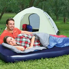 Barraca Iglu 4 Pessoas + Colchão Inflável Casal Com Inflador Foto mini  3