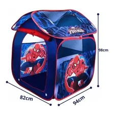 Barraca Infantil Cabana Tenda Homem Aranha Casinha Menino Foto mini 3