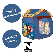 Barraca Infantil Cabana Tenda Toca Mickey Casinha Masculino Foto mini 4