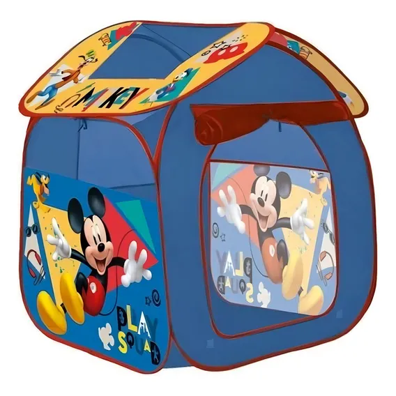 Barraca Infantil Cabana Tenda Toca Mickey Casinha Masculino Foto 1
