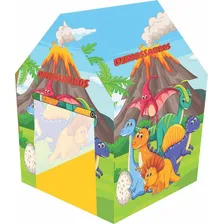 Barraca Infantil Casinha Toca Cabana Tenda Dinossauro Menino Foto  mini 1