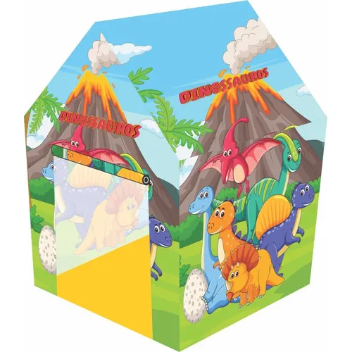 Barraca Infantil Casinha Toca Cabana Tenda Dinossauro Menino Foto 1