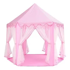 Barraca Infantil Dobrável Tenda Castelo Das Princesas Led Foto mini 4