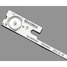 Barras De Led Tv Semp Tv Led 32l2400 Kit Com 4 Pçs (konka) Foto mini 3