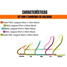 Barreiras De Obstáculo Para Treinamento De Agilidade Bravus Foto mini 4