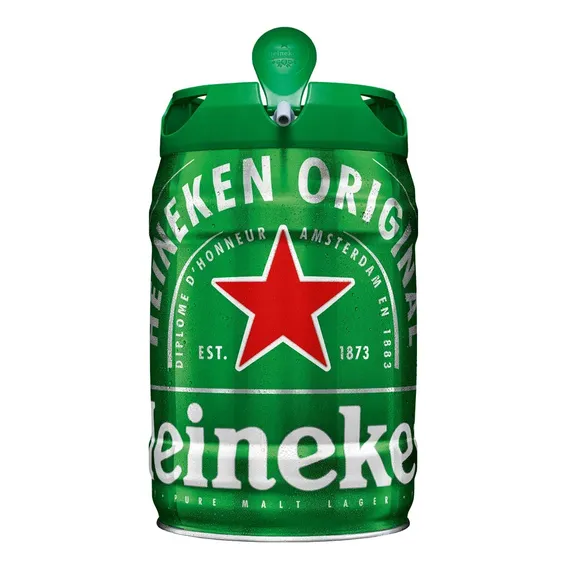 Barril de cerveja Heineken 5L Foto 1