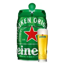 Barril de cerveja Heineken 5L Foto mini 2