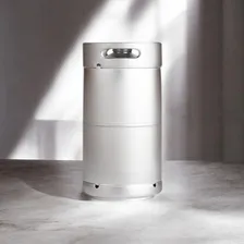 Barril De Chopp Inox 20 Litros Slim C/ Tubo Sifão Foto mini 2