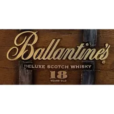 Barril Horizontal Decorativo - Ballantines Whisky Foto mini 4